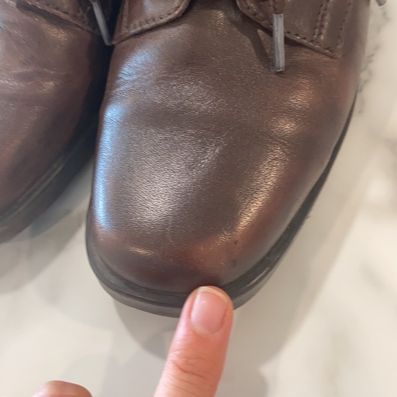 Classic Elements Genuine Leather Ankle Boots Size 7.5 - Picture 9 of 11